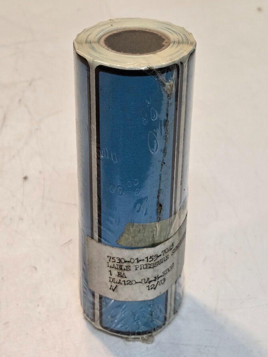 30 Quantity of Pressure Sensitive Labels 7530-01-153-7045 for Carstens (30 Qty)