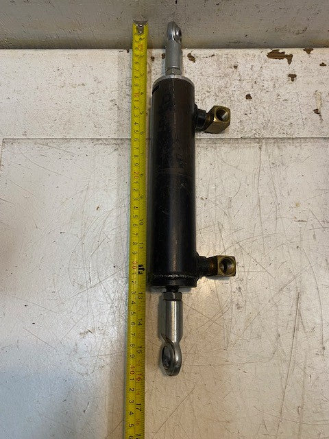 Hydraulic Tilt Cylinder 13mm Bore 15mm Thread 51mm OD 16" Long