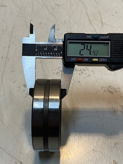 2 Quantity of INA NK 60/25 Machined Needle Roller Bearings 72x61x25mm (2 Qty)