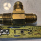 10 Quantity of BrassCraft 44-8-6-6 Flare Reducing Tees 1/2"x1/2"x3/8" (10 Qty)