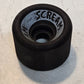 4 Quantity of Scream 57mm Roller Skate Wheels 38.6mm Wide 55.6mm OD (4 Qty)