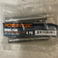 7 Packs of 4 Powertec 71474 Hardened Steel Dowel Pins 1/2" x 3" (28 Pieces)