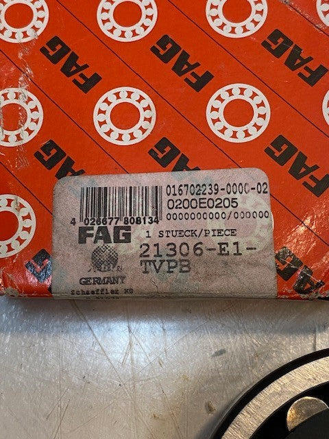 FAG Schaeffler 21306-E1-TVPB Double Row Spherical Roller Bearing 30x72x19mm
