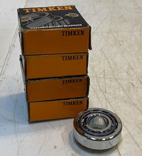 4 Quantity of Timken Tapered Roller Bearings 19x45x17mm (4 Quantity)