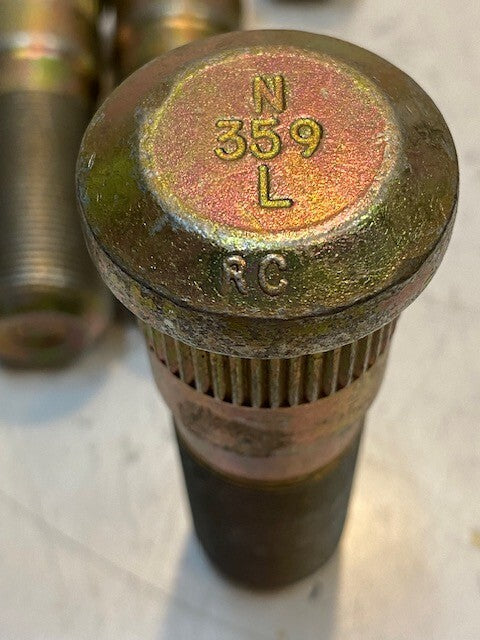 10 Quantity of RC Self Locking Wheel Stud Bolts N 359 L | 28mm Thread (10 Qty)