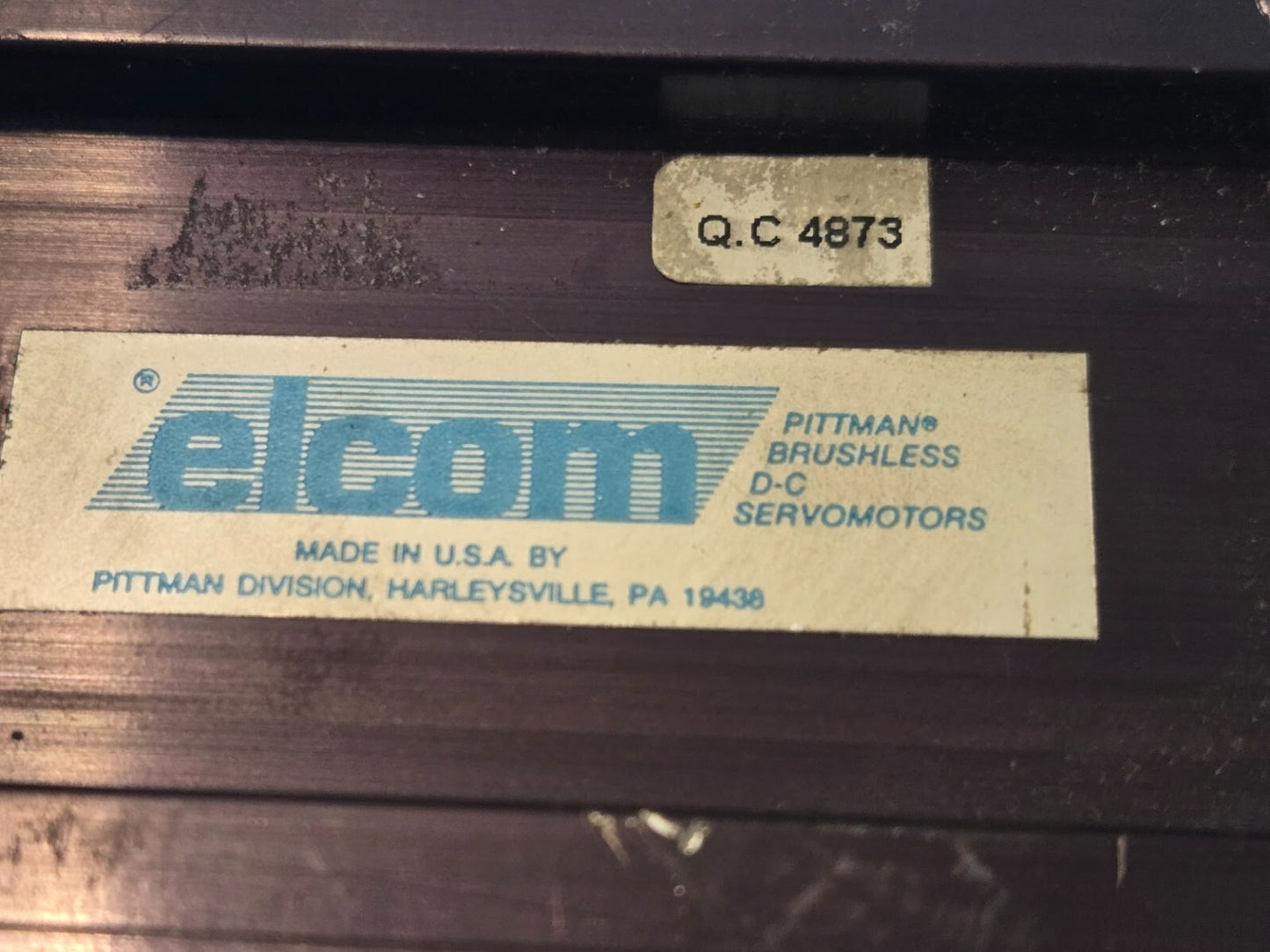 Pittman Elcom Servomotor 5273B901-R8 | 86.5 mV/R/S | 9100-500 | Z9IMT031302IS016