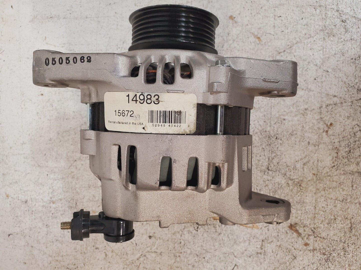 Remanufactured Alternator 14983 | 15672 | 0505062