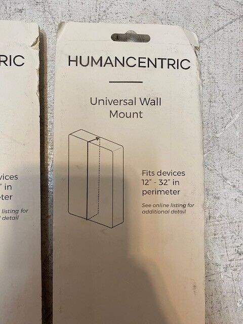 3 Quantity of Humancentric Universal Wall Mounts 101-2078-UN-B (3 Quantity)