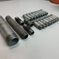 Multiple Sizes of Steel Conduit Barrel Nipples A/SA106B (21 Pack)