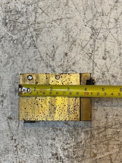 Steel Manifold Block 092560 | 09-04 | 4-1/4" Long 2-3/4" Wide 1-1/2" Thick