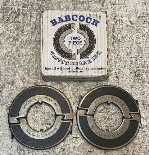 2 Quantity of Babcock Two-Piece Clutch Brake SB200 (2 Quantity)