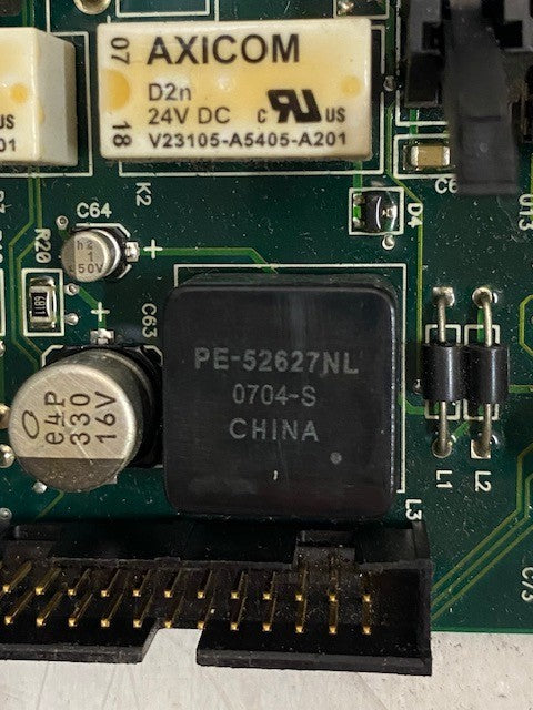 TurboChef Input/Output Control Board V23105-A5405-A201, BRT2821, BRT2821P-24