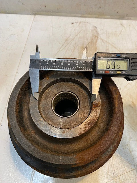 Heavy Duty Industrial Agricultural Equipment Roller 5D07 | 7" Dia. 35mm Bore
