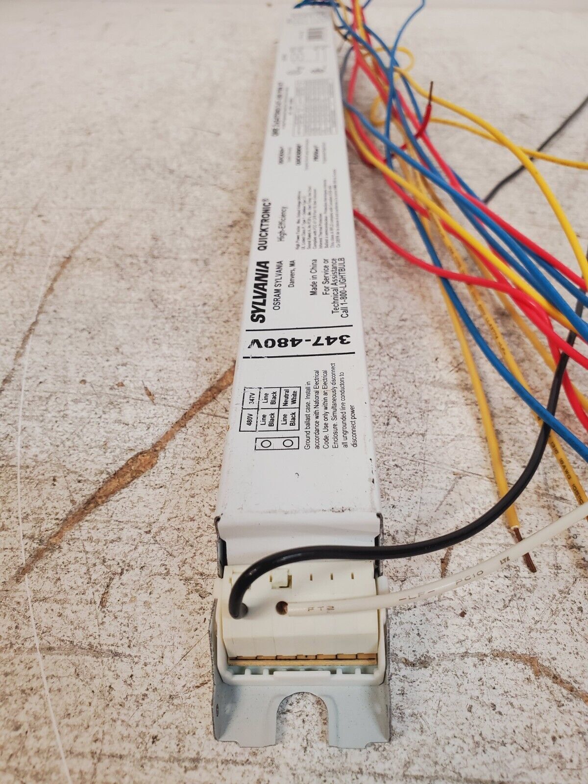 Sylvania Fluorescent Ballast QHE 2x54T5HO/347-480 PSN HT