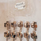 10 Quantity of RTI Chrome 1/2" Pex x 3/8" Straight Stop Valves T7310 (10 Qty)