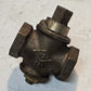 McDonald 150 3-Way Brass Valve 1 in FNPT Ports | Quarter Turn | 1-3/4 in Hex