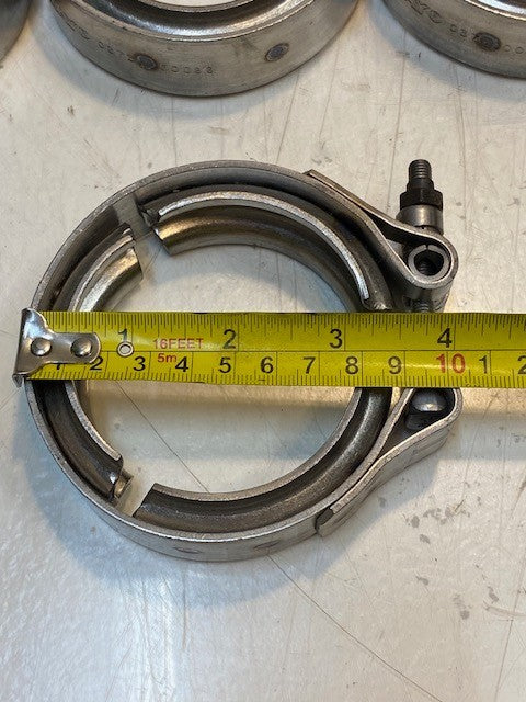 7 Quantity of R.G.Ray 03730000086 T-Hose V-Band Clamps 1" Thick (7 Quantity)