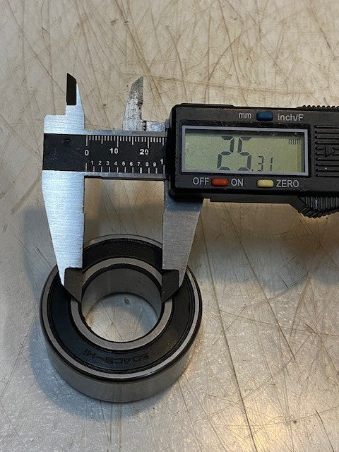 XCKS Heavy Duty 304C3-H1 Deep Groove Single Row Ball Bearing 25x52x21mm