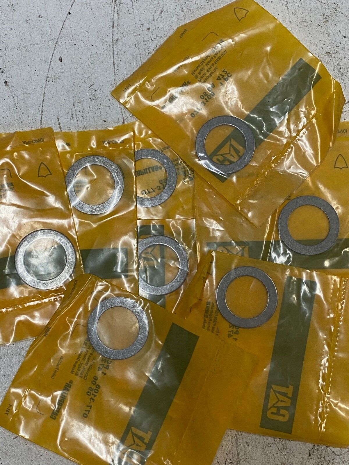 8 Qty of Caterpillar Spacers 077-3108 CAT (8 Quantity)