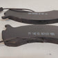 2 Quantity of Brake Pads FP 142 | EE | 0G3107 | A9H | A9F (2 Qty)