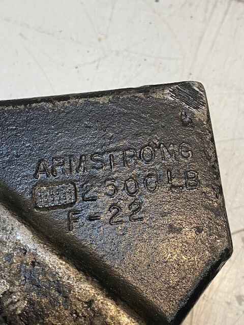 Armstrong Iron Socket Weld Strainer 2500 lb B-133 | F-22