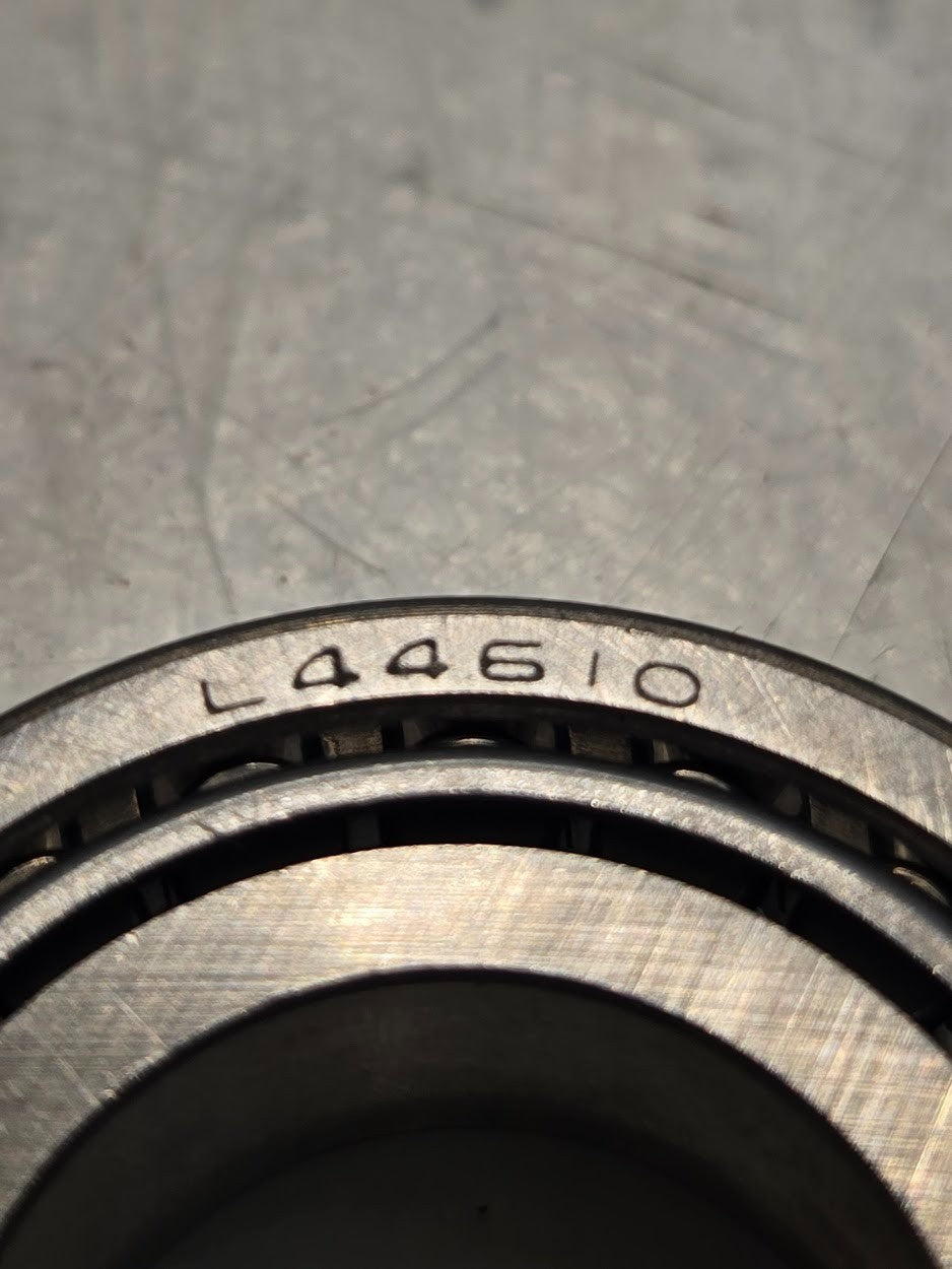 4 Quantity of Tapered Roller Bearings L44643 - L44610 | 1" Bore Diameter (4 Qty)