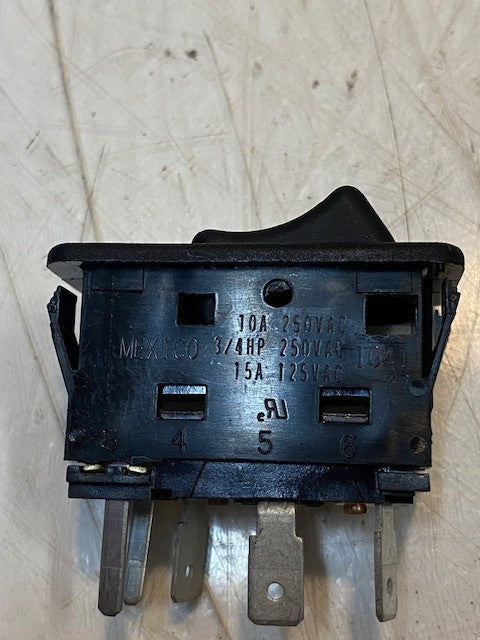 2 Qty of Eaton 1041 Rocker Switches 10A 250VAC 3/4HP 250VAC 15A 125VAC (2 Qty)