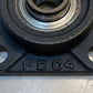 PEER 4-Bolt Flange F204 Insert Bearing FH204-12 | 19mm Bore 3-1/4" W
