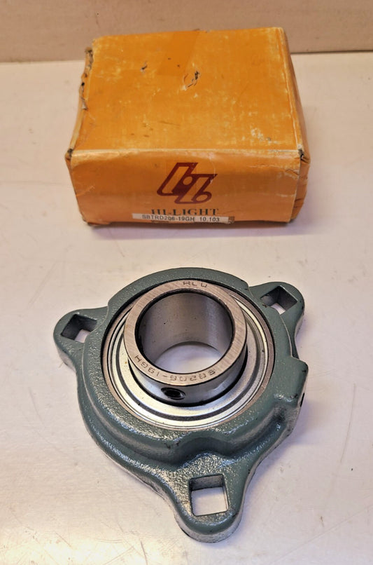 HLU Hi-Light 3-Bolt Flange Bearing SBTRD206-19GH | 10.103