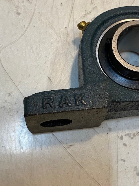 2 Qty of RAK 2-Bolt Pillow Blocks P205 w/ Insert Bearings UC205-16 (2 Quantity)