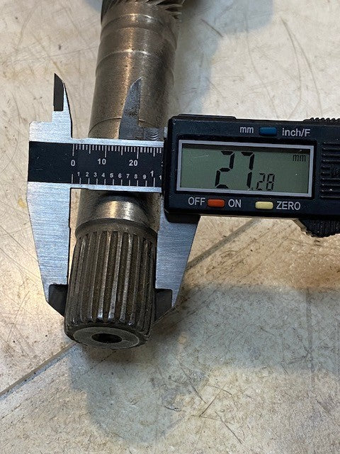 Constant Velocity Axle Shaft Assembly 5212789 | 17075 1825 | 41" Long 40mm Shaft