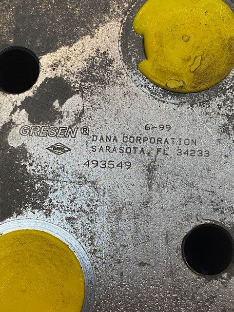 2 Qty of Gresen Dana Corporation Hydraulic Relief Valves 493549, 6-99 (2 Qty)