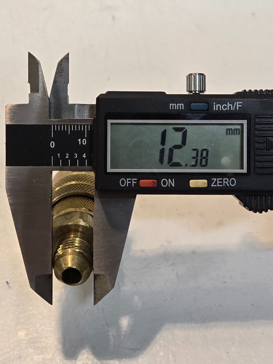 2 Quantity of Milton Kwik Change M Style Couplers 1/4"x5/16" Flare (2 Quantity)