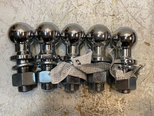 5 Quantity of Husky & Hidden Hitch 1-7/8" 2,000 lbs Trailer Ball Hitches (5 Qty)