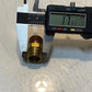 21 Quantity of Straight Pipe Thread Hose Hex Nipple Fittings 29mm L 17mm Thread