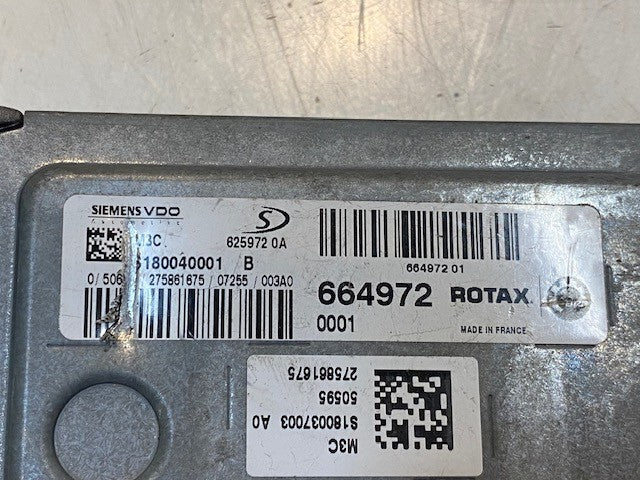 Siemens VDO A-1-1 Rotax Engine Control Module 664972, 180040001, A2C53181639-01