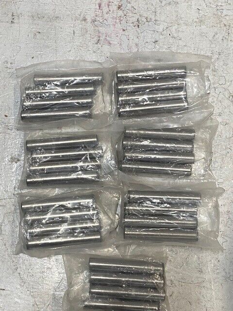 7 Packs of 4 Powertec 71474 Hardened Steel Dowel Pins 1/2" x 3" (28 Pieces)