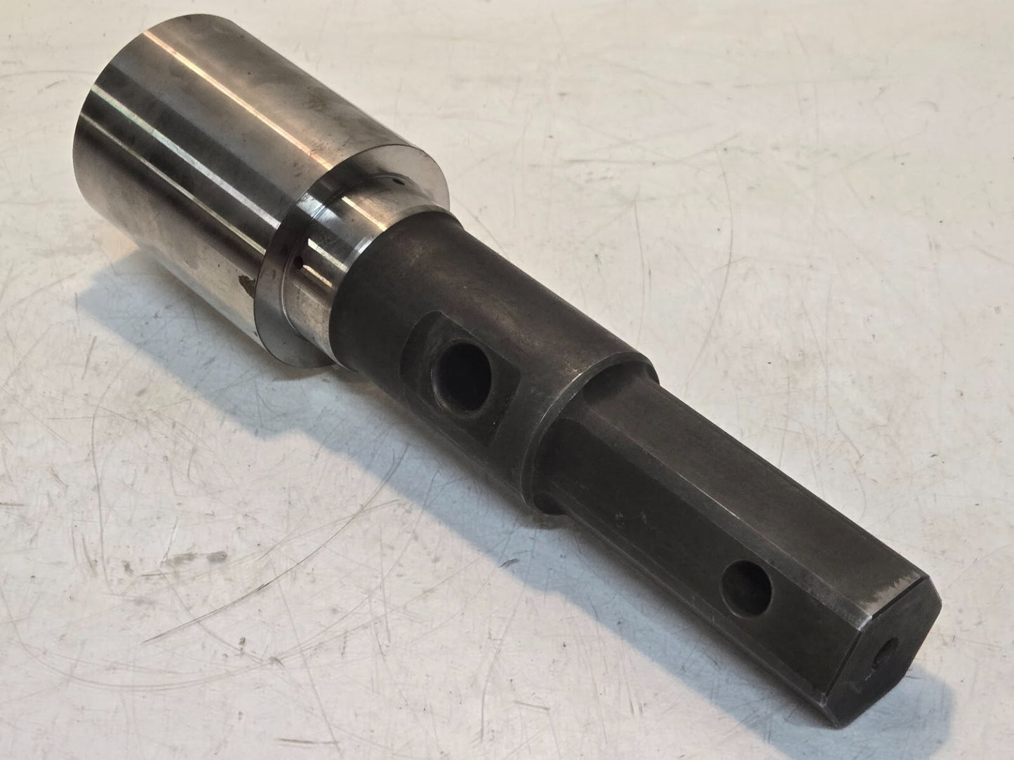Shaft Adapter 2-1/4" 16 Spline to 2 inch Hex | 14-3/4" Long 3-3/4" Diameter