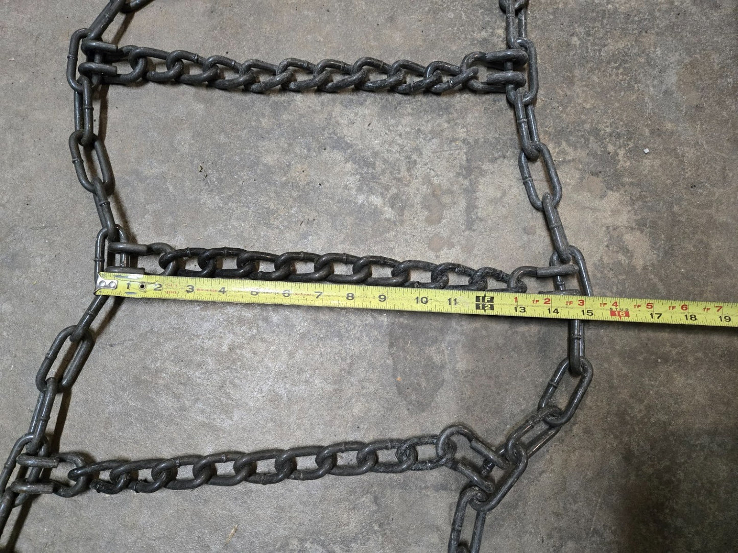 2 Quantity of Ladder Style Snow Chains w/ Camlocks for Commercial Truck (2 Qty)