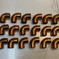 18 Quantity of Copper 90 Degree Elbow Fittings 16mm Bore 1-1/4" L (18 Quantity)