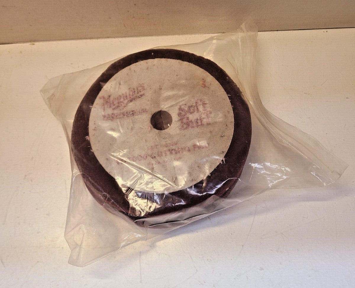 2 Qty. of Meguiar's Soft Buff 8" Red Velcro Foam Cutting Pads W-7000 (2 Qty)