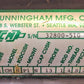 Cunningham Hydraulic Cylinder S/N 32800-510