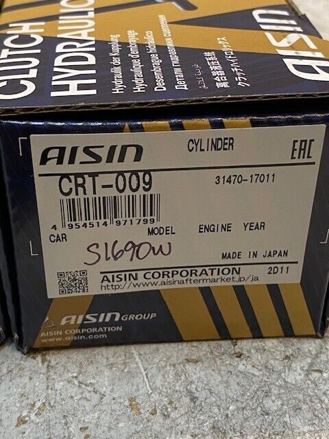 3 Quantity of Aisin Clutch Slave Cylinders CRT-009 (3 Quantity)