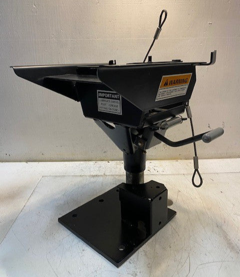 Milsco 08073702 Seat Swivel Bass | 17" Tall 15-3/4" Wide 13-1/2" Deep