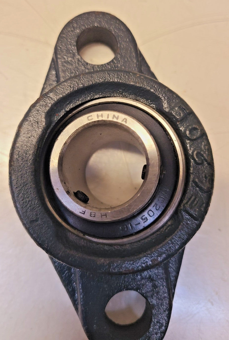 2 Quantity of HBF 2-Bolt Flange Bearings 1" FL205 | UC205-16 (2 Qty)