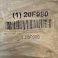 2 Qty of Grainger 20F990 Male Plain 3/4" Bore Dia. Spherical Rod Ends (2 Qty)