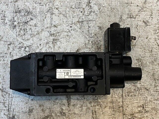 G.A. Braun Solenoid Valve 022300009 | 150 PSIG