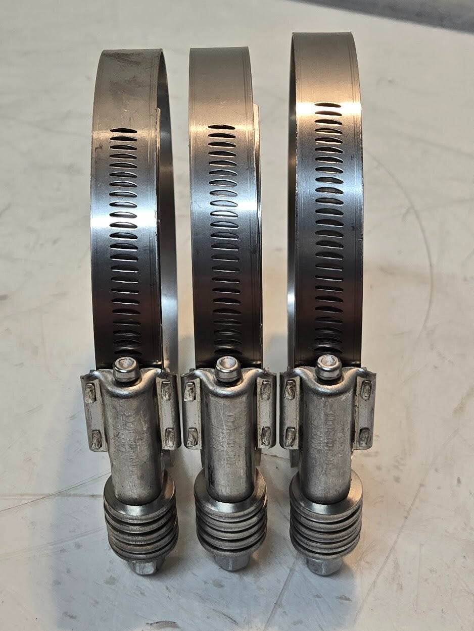3 Quantity of Breeze Constant Torque 0345 CT450 SS Hose Clamps (3 Quantity)