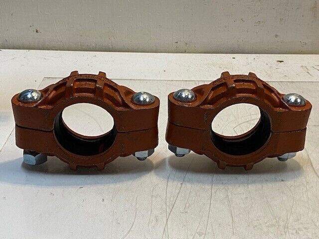 2 Quantity of Victaulic Style 77 Flexible Pipe Couplings 2" | 57mm Bore (2 Qty)
