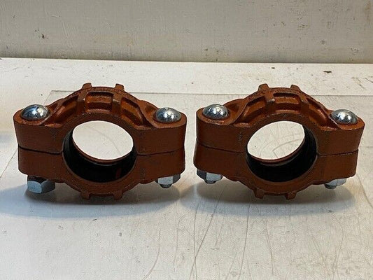 2 Quantity of Victaulic Style 77 Flexible Pipe Couplings 2" | 57mm Bore (2 Qty)
